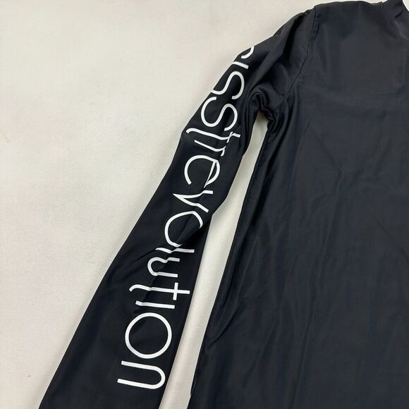 Sisstrevolution Solid Black Sunbeam Long Sleeve Rashguard Women's Sz S* SEE DESC - Picture 4 of 8